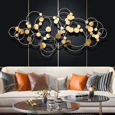 Creative Circular Metal Wall Decor