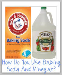 baking soda vinegar uses together