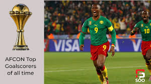 who are afcon top scorers of all time