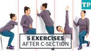 postpartum workout 5 exercises for