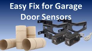 super simple garage door sensor fix