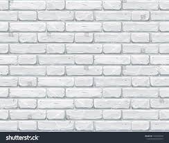 cartoon white brick wall texture vector