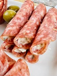 salami cream cheese roll ups it is a
