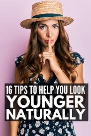 look younger naturally