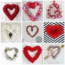 A jar of ideas for your date nights so you never run out of exciting new things to try. Valentine Wreaths 30 Diy Wreaths For Valentine S Day Crafts By Amanda