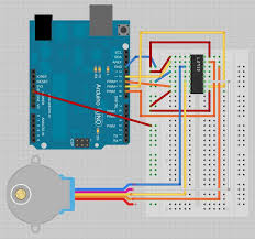 control stepper motor using arduino