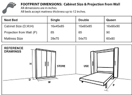 cabinet dimensions
