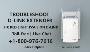 red light issue on d link extender