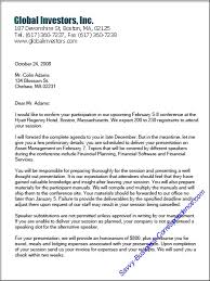 Format Of Business Letters