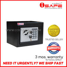 Isafe Isf 10blk Safety Vault Electronic
