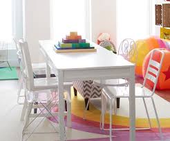 Baby s room decoration ideas. Kids Furniture Crate And Barrel Dining Room Playroom Combo Dining Room Playroom Living Room Playroom