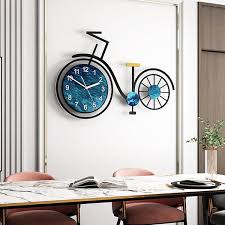 Bicycle Wall Clock Home Decor Art