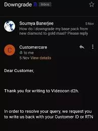 How To Downgrade The Monthly Pack Of Videocon D2h Quora