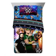 wwe kids full bed in a bag comforter