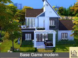 the sims resource base game modern