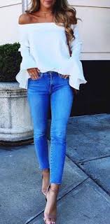 50 Best Light Blue Blouse Ideas Clothes Casual Outfits Fashion