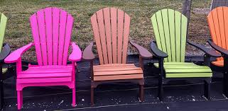 amish outdoor polywood rocking chairs