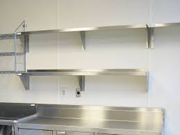 Stainless Steel Wall Shelving Kitchen
