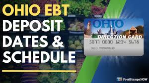 ohio ebt deposit dates payment