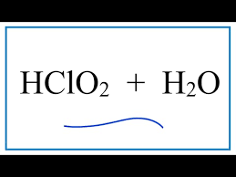 Hclo2 H2o Chlorous Acid Water