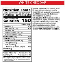 cheez it cheese ers white cheddar
