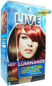When it comes to split colors, you have many options. Schwarzkopf Live Color Xxl L42 Infra Red Hair Colour One Step Dark Hair