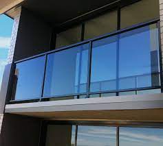 Cgr 01f Framed Glass Railing Balcony