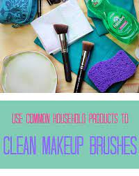 diy makeup brush cleaner recipe cutefetti