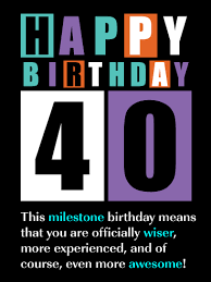 However, keep mixing funny 40th birthday sayings, keep calm 40th birthday memes, and cute 40th birthday photos with reasonable thoughts that your sister is still young and we hope that these funny birthday greetings were to your liking and gave moments of fun and joy to the birthday person. Happy 40th Birthday Messages With Images Birthday Wishes And Messages By Davia