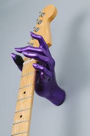 Black Left Guitar Hanger Female Hand