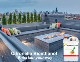 Citronella Bioethanol Fireplace Fuel