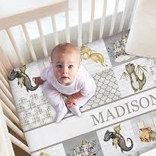 Custom Fitted Crib Bedding Sheets