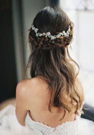 I posted a pic last week of my hair half up, half down to showcase an ear cuff i like by kristin perry, and a few of you asked to see a tutorial. 37 Half Up Half Down Wedding Hairstyles Anyone Would Love