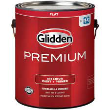 Glidden Premium 1 Gal Base 1 Flat Interior Paint