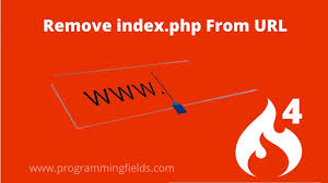 remove index php from url in codeigniter 4