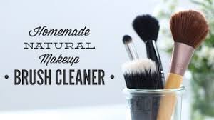 homemade makeup brush cleaner you
