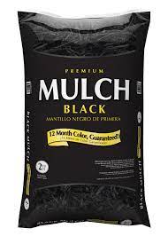 2 cu ft black mulch in the bagged mulch