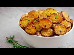 crispy roasted baby potatoes recipe