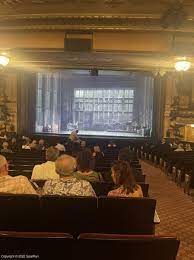 neil simon theatre orchestra view from