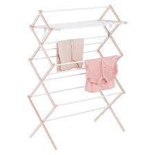 Today i'm building a foldable and storable clothes drying rack made out of three cedar 1x4's and some wooden dowels. 15 Dowel Wooden Clothes Drying Rack The Container Store