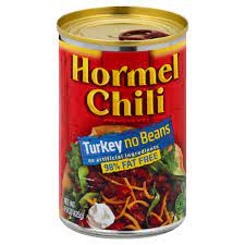 hormel chili no beans 98 fat free