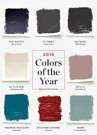 interior color trend for the year 2018