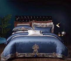 blue bedding sets cotton bedding sets