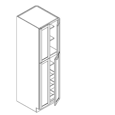 Wall Pantry Cabinet 30 W X 96 H X 27