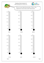 A worksheet are intended to help a student become proficient in a particular mathematical skill that was taught to them in class. Reading A Thermometer 2 Measurement By Urbrainy Com