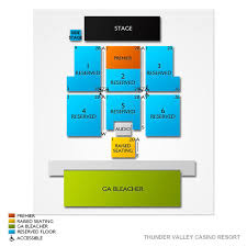 Thunder Valley Casino Concerts Seating Chart Parhaat