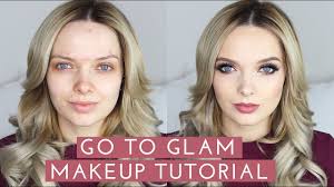 go to glam makeup tutorial