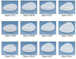 Breast Implants Cup Size Cc Chart Breast Implant Weight