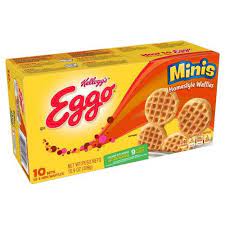 eggo waffle minis homestyle nutrition