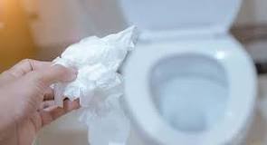 What breaks down toilet paper in drain?